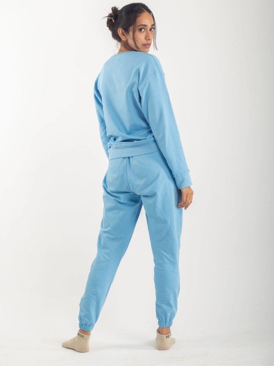 OG Cotton Sweatpants - Sky | Verified Sustainable by Brown Living™