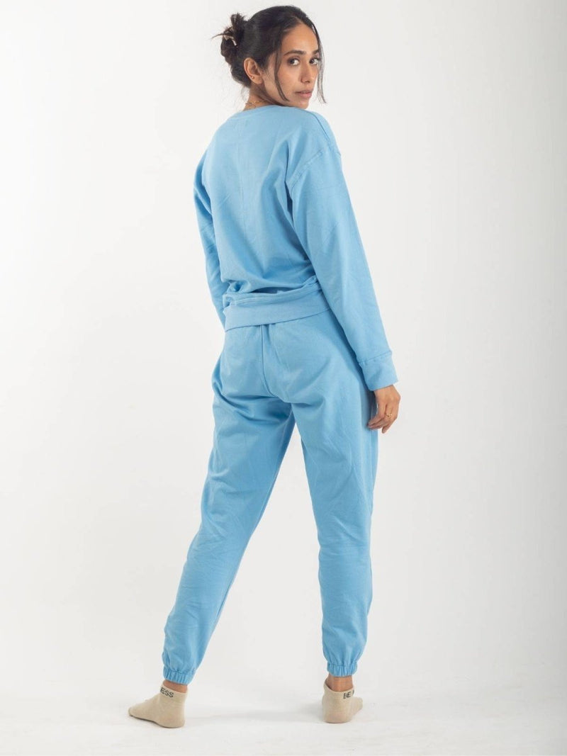 Buy OG Cotton Sweatpants - Sky | Shop Verified Sustainable Products on Brown Living