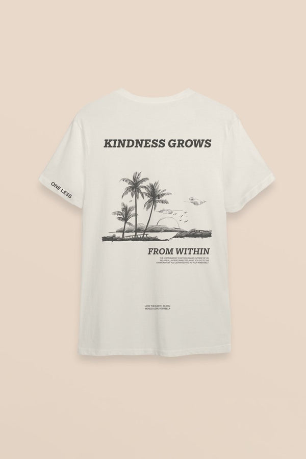 Buy OG Cotton T Shirt - Kindness Grows From Within | Shop Verified Sustainable Womens T-Shirt on Brown Living™