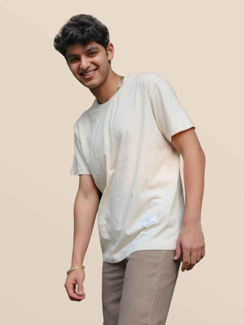 Buy OG Cotton T Shirt - Mogra | Shop Verified Sustainable Mens Tshirt on Brown Living™