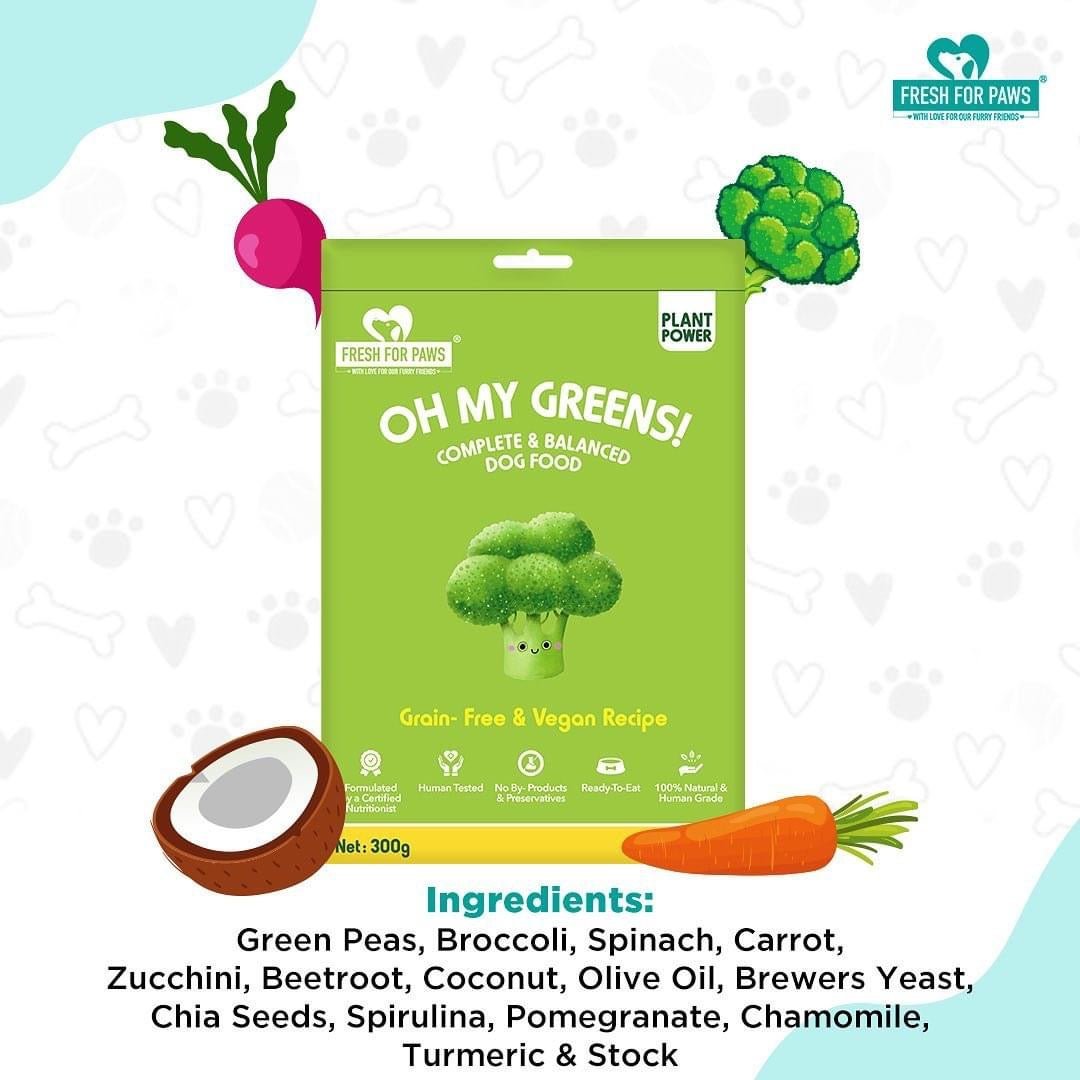 Oh My Greens | 100 gram pack of 3 | Verified Sustainable by Brown Living™