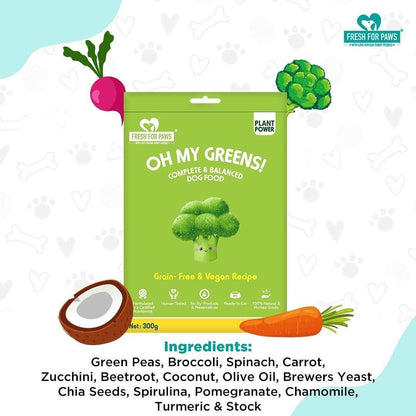 Oh My Greens | 100 gram pack of 3 | Verified Sustainable by Brown Living™