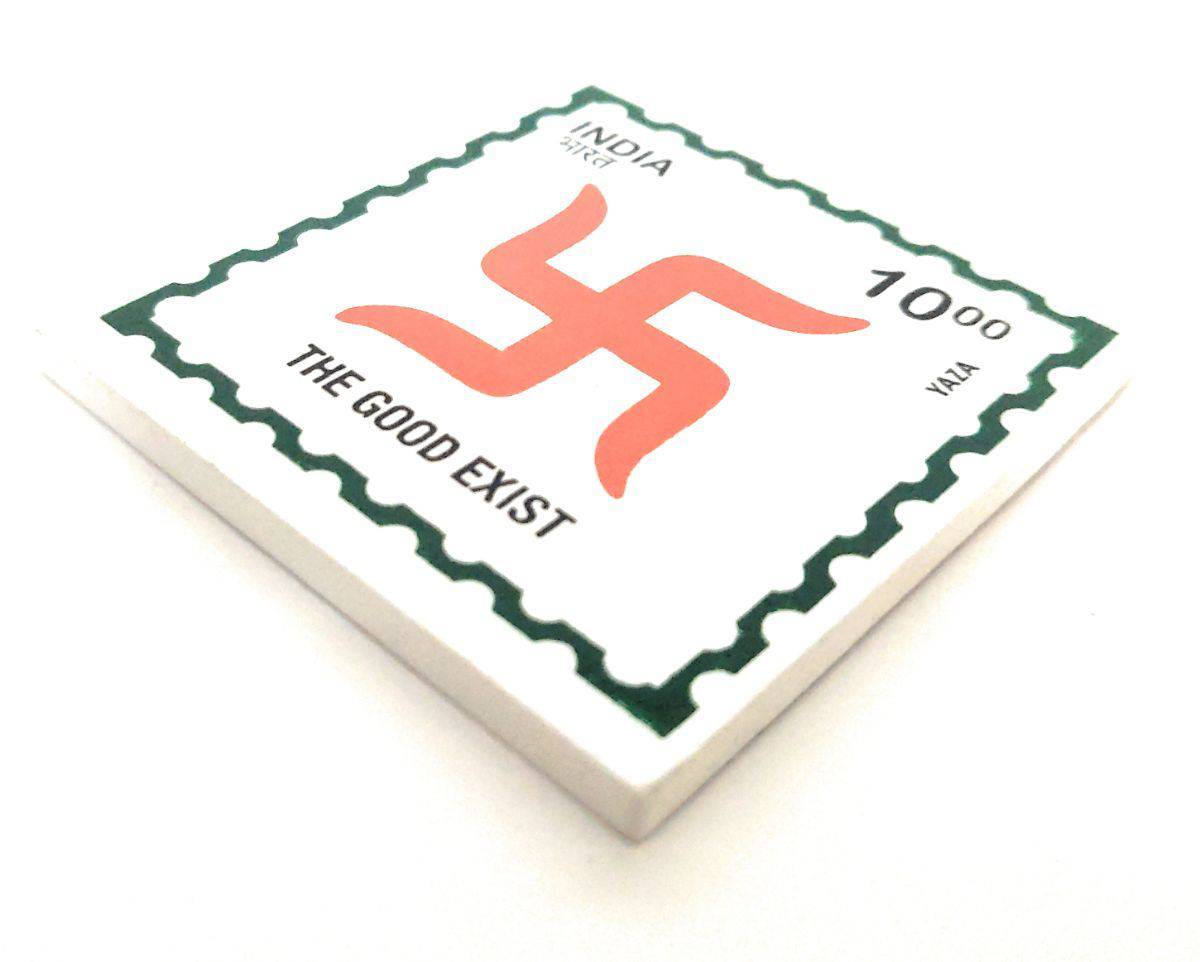 Om Swastick Symbol Magnet Combo | Verified Sustainable by Brown Living™