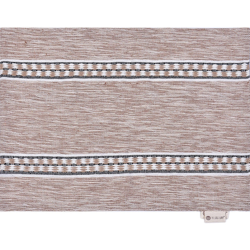 Buy Ombre Rib - Dib Cotton Table Mat (Set Of 2) | Shop Verified Sustainable Table Essentials on Brown Living™