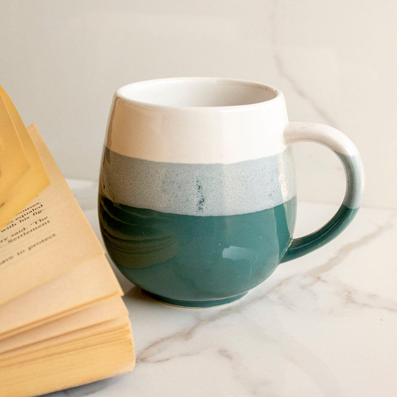 Buy Ombre Turquoise Coffee Mug | Shop Verified Sustainable Products on Brown Living