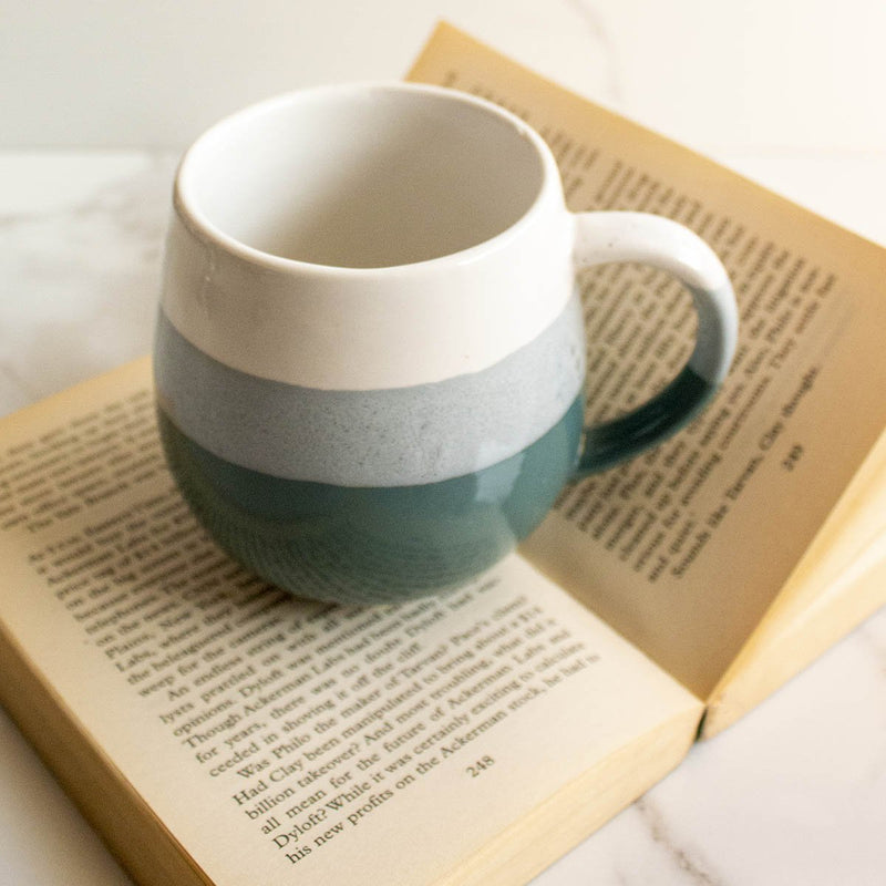 Buy Ombre Turquoise Coffee Mug | Shop Verified Sustainable Products on Brown Living
