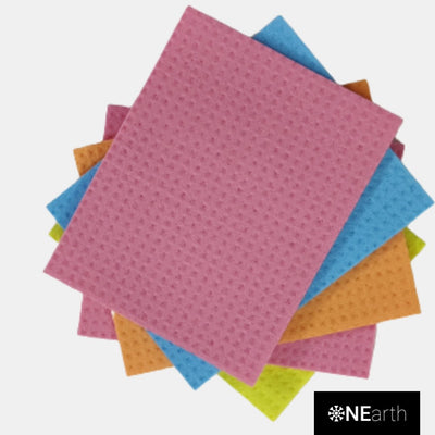 Eco friendly Sponge Wipes (Pack of 5) – Cleaning Products on Brown Living™. SKU: OESW1. Img 1.