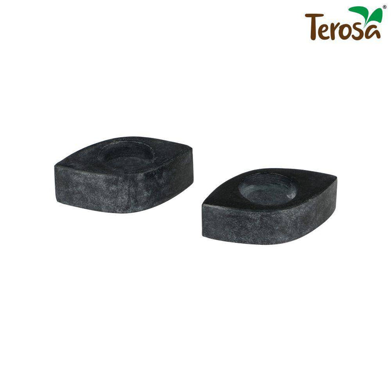 Buy Onyx Black Eye T-Lite - Set of 2 - Tea Lights | Shop Verified Sustainable Products on Brown Living