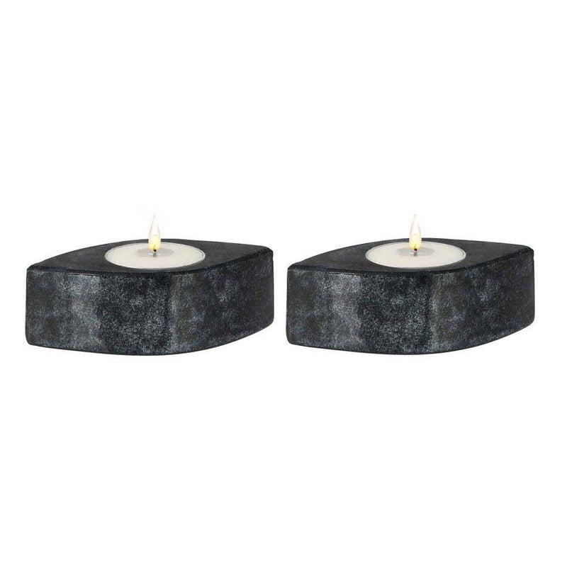 Buy Onyx Black Eye T-Lite - Set of 2 - Tea Lights | Shop Verified Sustainable Candles & Fragrances on Brown Living™