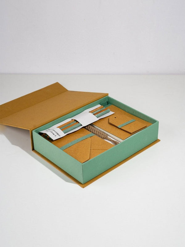 Buy Opulence Hamper - Brown | Sustainable Stationery | Shop Verified Sustainable Products on Brown Living