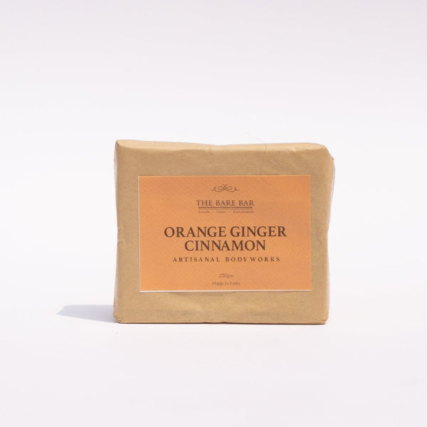Buy Orange Cinammon Ginger Bar | Natural Soap Bar | Shop Verified Sustainable Body Soap on Brown Living™