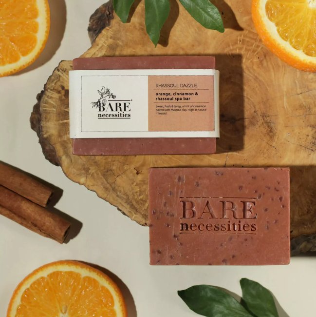 Orange Cinnamon Bathing Bar for Sensitive Skin - Pack of 2 | Verified Sustainable by Brown Living™