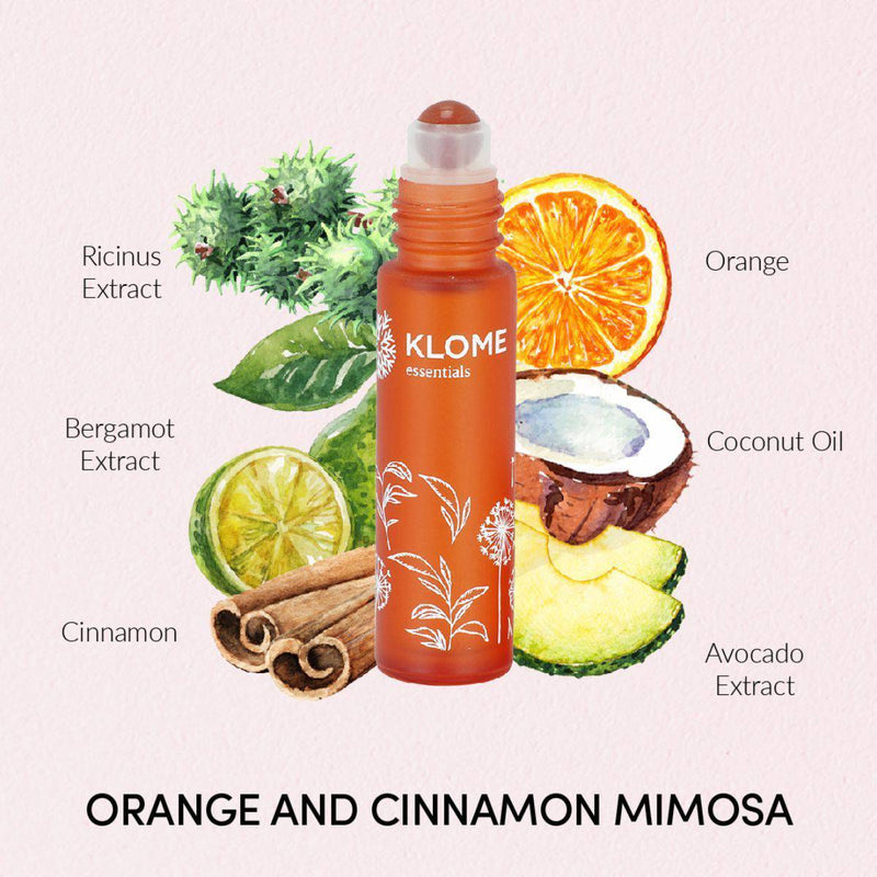 Buy Orange & Cinnamon Mimosa Lip Oil | Shop Verified Sustainable Lip Balms on Brown Living™
