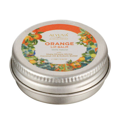 Orange Lip Balm - Pack of 2 - 7gm Each | Verified Sustainable by Brown Living™