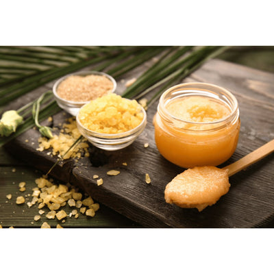 Orange Peel Scrub - 100g – Body Scrub on Brown Living™. SKU: OPS - 01. Img 3.