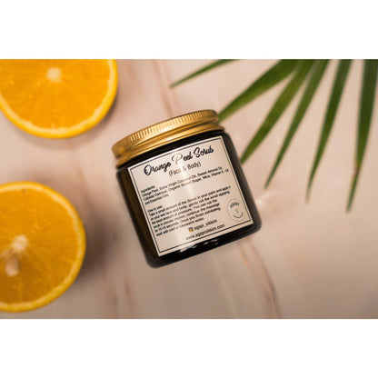 Orange Peel Rejuvenating Scrub - 100g | Verified Sustainable by Brown Living™