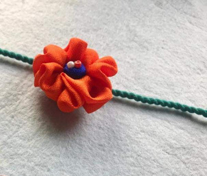 Orange Rakhi | Verified Sustainable by Brown Living™