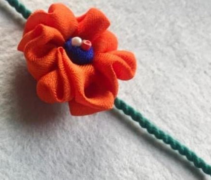 Orange Rakhi | Verified Sustainable by Brown Living™