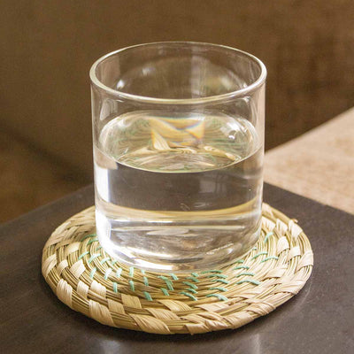 Orbit Coasters - Set of 4 – Table Decor on Brown Living™. SKU: TC0201. Img 2.
