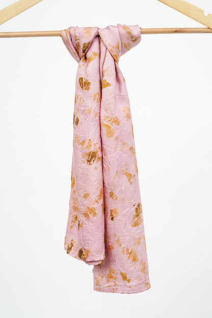 Orchid Bloom Silk Square Scarf | Verified Sustainable by Brown Living™