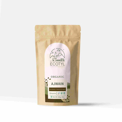 Organic Ajwain - Set of 2 (100 g Each) | Verified Sustainable by Brown Living™