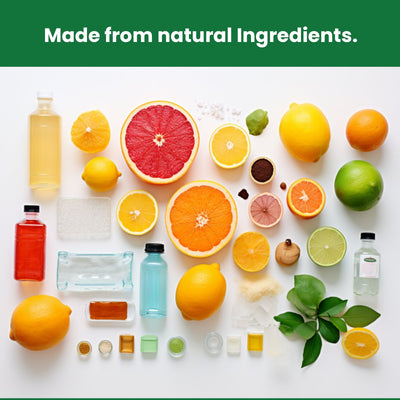 Organic Bathroom Tile & Toilet Cleaner | No Fumes | Concentrate – Cleaning Products on Brown Living™. SKU: odebo - 6. Img 2.