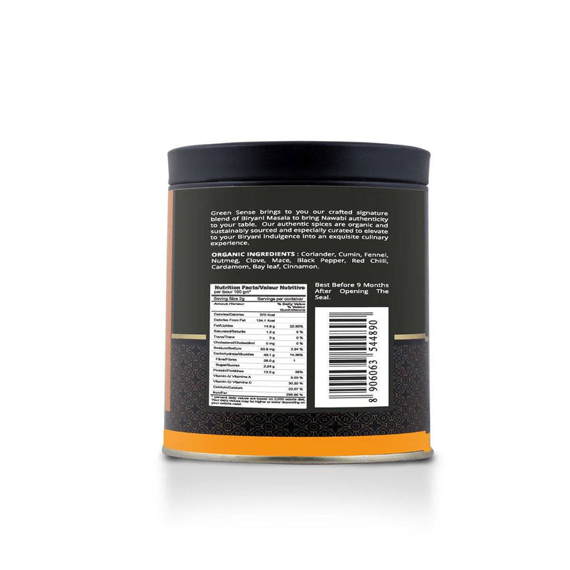 Buy Organic Biryani Masala - Organic Spice Blend - 80g | Shop Verified Sustainable Products on Brown Living