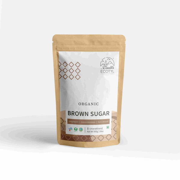 Buy Organic Brown Sugar - Set of 2 (500 g Each) | Shop Verified Sustainable Cooking & Baking Supplies on Brown Living™