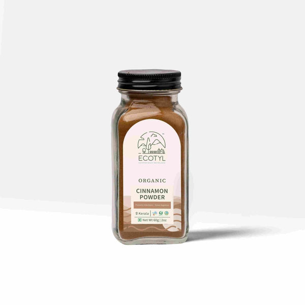 Buy Organic Cinnamon Powder - Set of 2 (60 g Each) | Shop Verified Sustainable Seasonings & Spices on Brown Living™