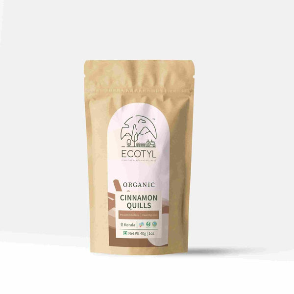 Buy Organic Cinnamon Quills- 40 g | Shop Verified Sustainable Seasonings & Spices on Brown Living™