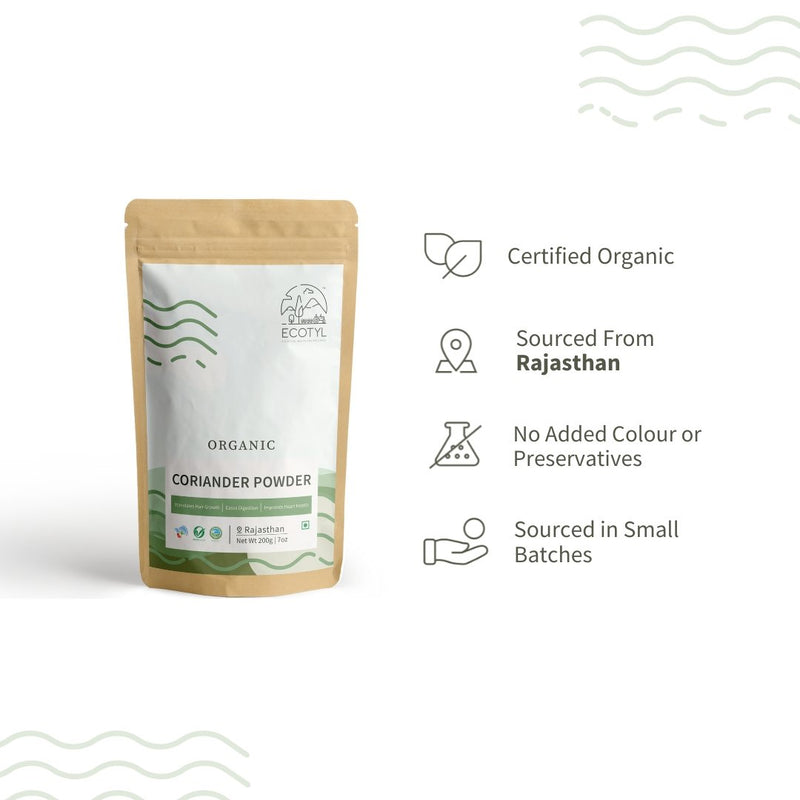 Buy Organic Coriander Powder - Set of 2 | Shop Verified Sustainable Products on Brown Living