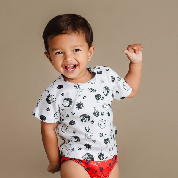 Buy Organic Cotton CuTee - Woodlands | Shop Verified Sustainable Kids Tops on Brown Living™