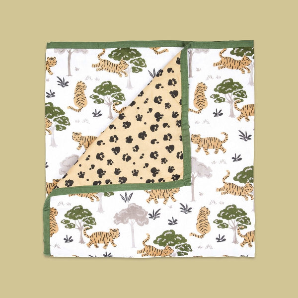 Buy Organic Cotton Dohar - Born To Be Wild | Shop Verified Sustainable Baby Bed Protectors on Brown Living™