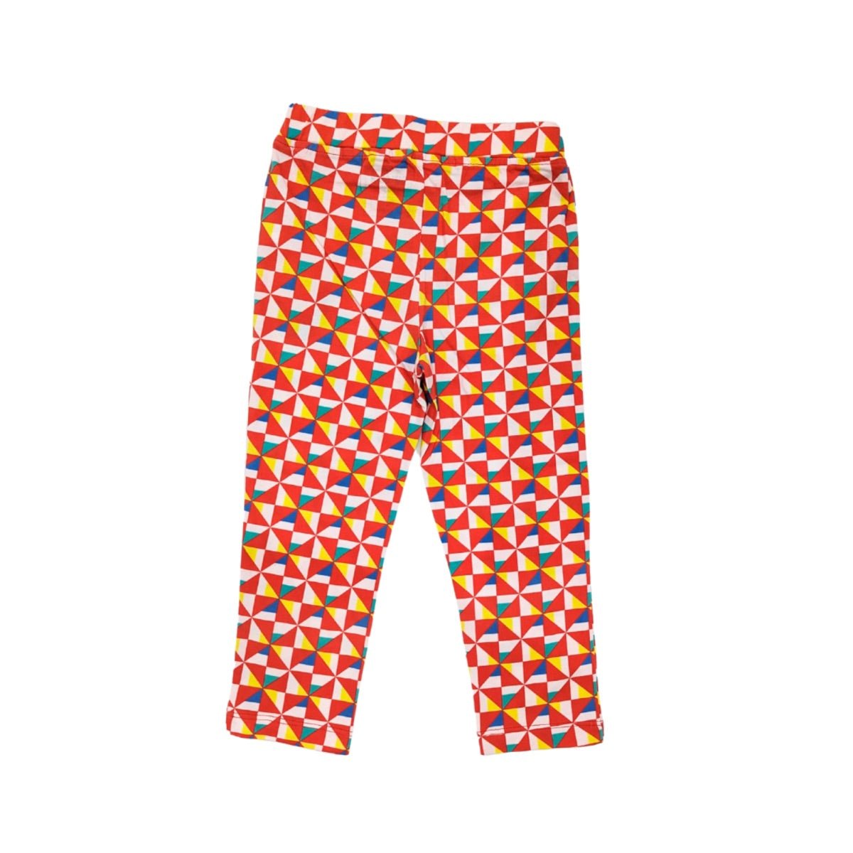 Organic Cotton Girl Leggings - Pinwheel | Verified Sustainable by Brown Living™