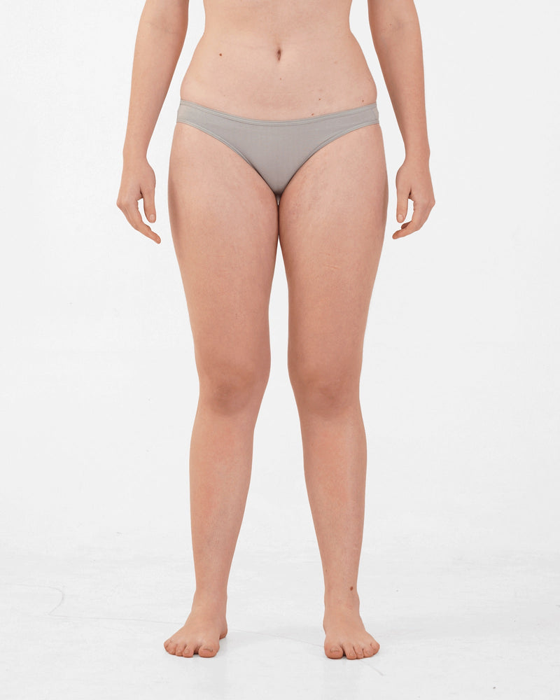Organic Cotton Low-rise Bikini-(Pack of 3) | Verified Sustainable Womens Underwear on Brown Living™