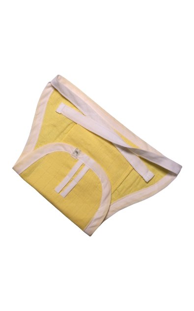Buy Organic Cotton Muslin Nappy | Herbal Dyed(Pack of 2) | Shop Verified Sustainable Baby Nappies on Brown Living™