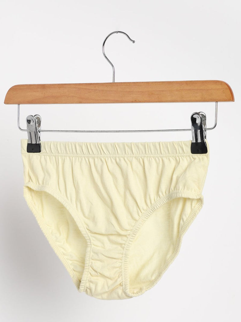 Buy Organic Cotton & Natural Dyed Rust Cream and Turmeric Yellow Combo Underwear - Pack of 2 | Shop Verified Sustainable Products on Brown Living