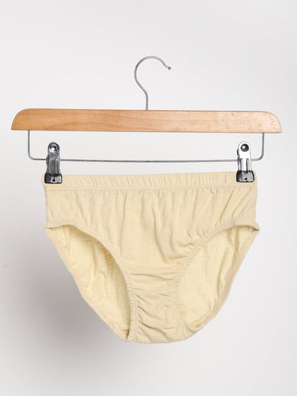 Pink & Pomo Yellow Organic Cotton & Naturally Dyed Fiber Underwear Combo | Verified Sustainable by Brown Living™