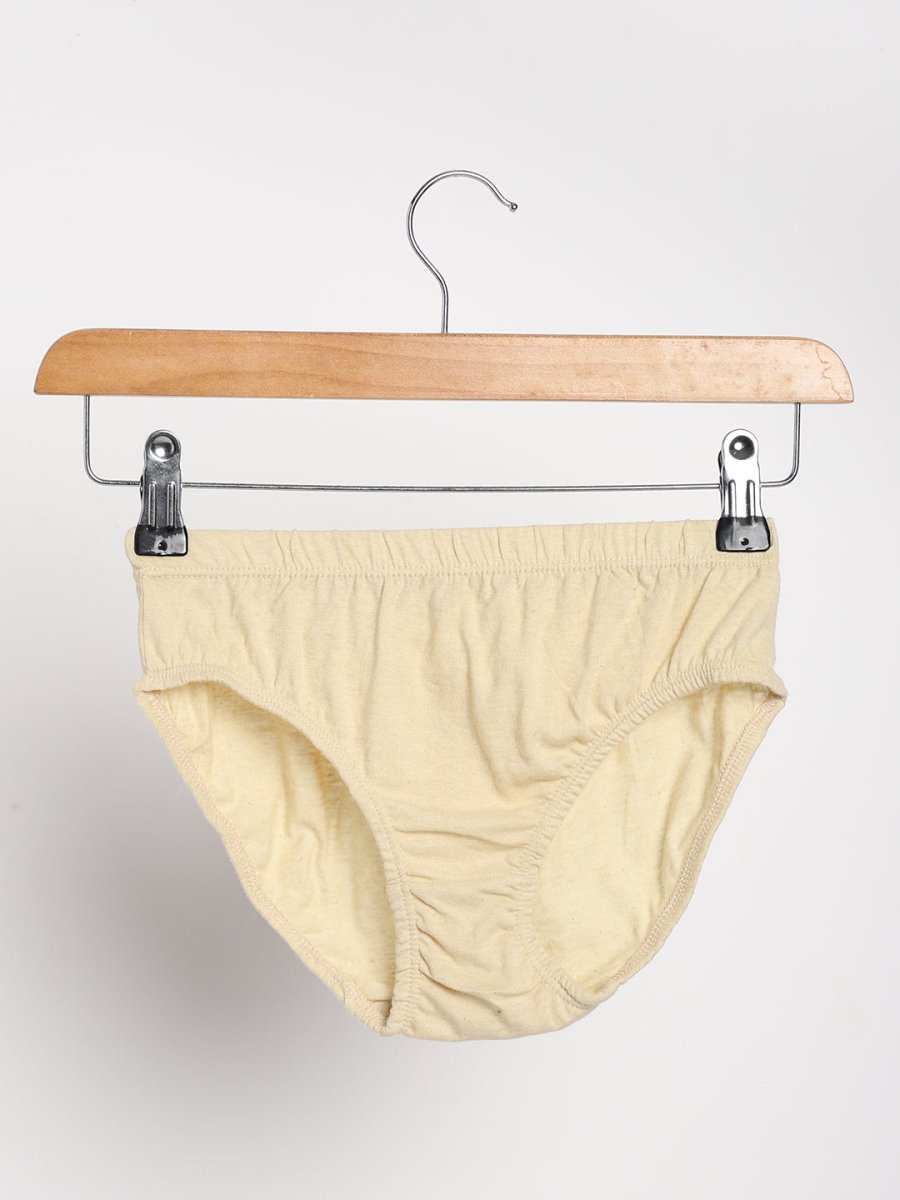 Pink & Pomo Yellow Organic Cotton & Naturally Dyed Fiber Underwear Combo | Verified Sustainable by Brown Living™