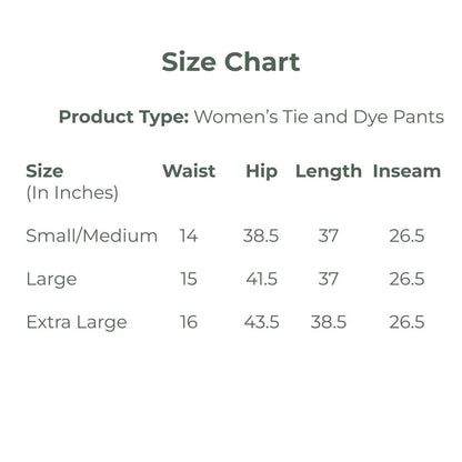Tie & Dye Womens Iron Black Color Slim Fit Pants - Organic Cotton | Verified Sustainable by Brown Living™