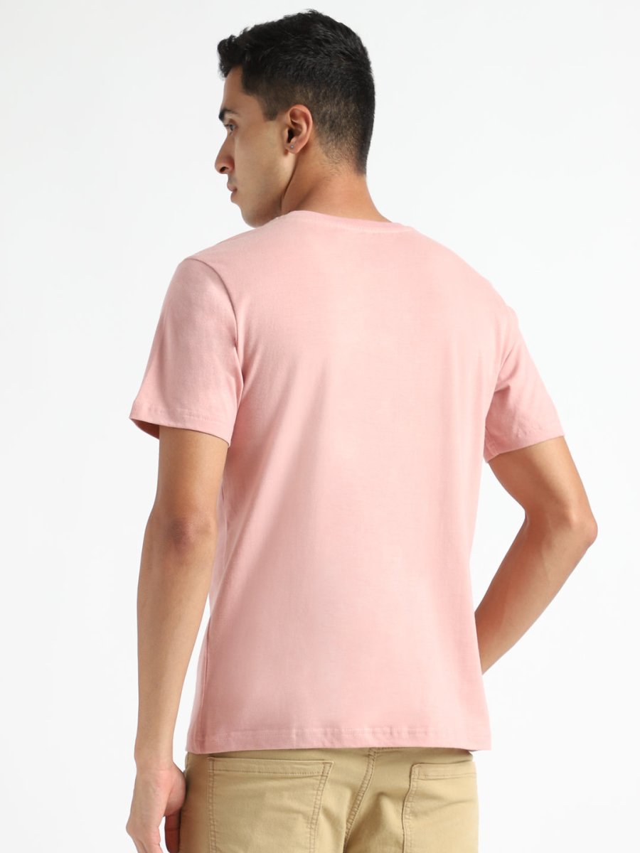 Earth Pink Mens T-shirt - Organic Cotton & Naturally Dyed | Verified Sustainable by Brown Living™