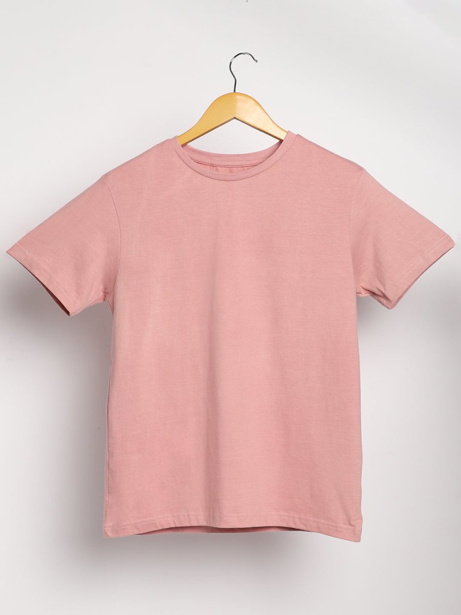 Earth Pink Mens T-shirt - Organic Cotton & Naturally Dyed | Verified Sustainable by Brown Living™