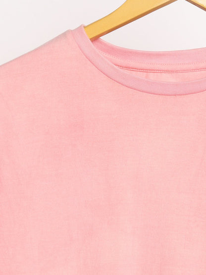 Light Pink T-shirt - Organic Cotton & Naturally Dyed | Verified Sustainable by Brown Living™