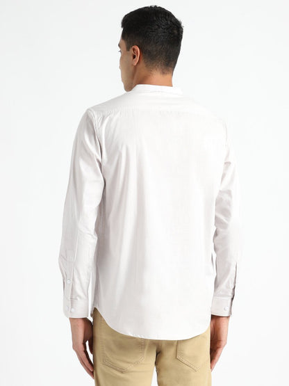 Ash Grey Shirt - Organic Cotton & Naturally Dyed - Round Neck | Verified Sustainable by Brown Living™