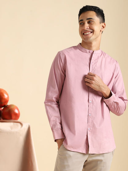 Purple Haze Shirt - Organic Cotton & Naturally Dyed - Round Neck | Verified Sustainable by Brown Living™