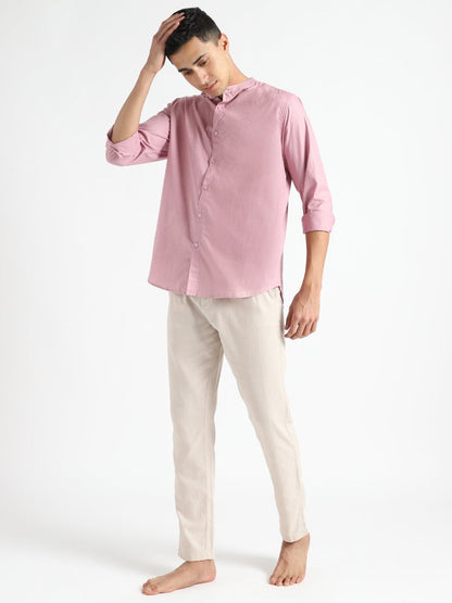 Purple Haze Shirt - Organic Cotton & Naturally Dyed - Round Neck | Verified Sustainable by Brown Living™