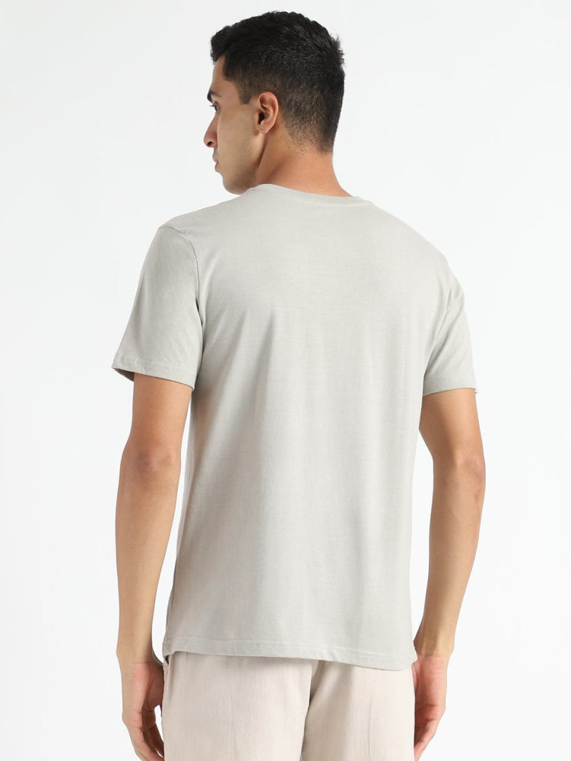 Buy Organic Cotton & Naturally Dyed Slate Grey Men'sT-shirt | Shop Verified Sustainable Mens Tshirt on Brown Living™
