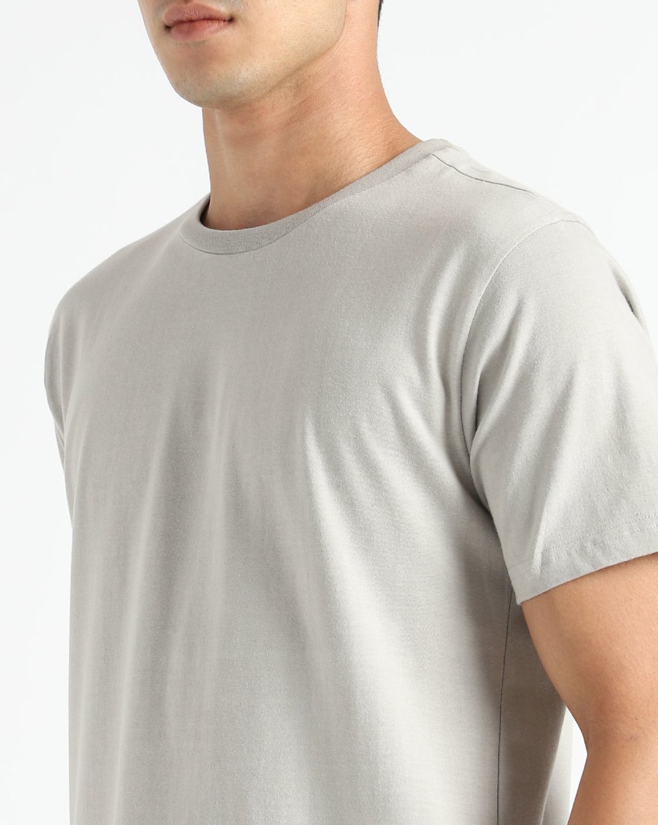 Slate Grey T-shirt - Organic Cotton & Naturally Dyed | Verified Sustainable by Brown Living™