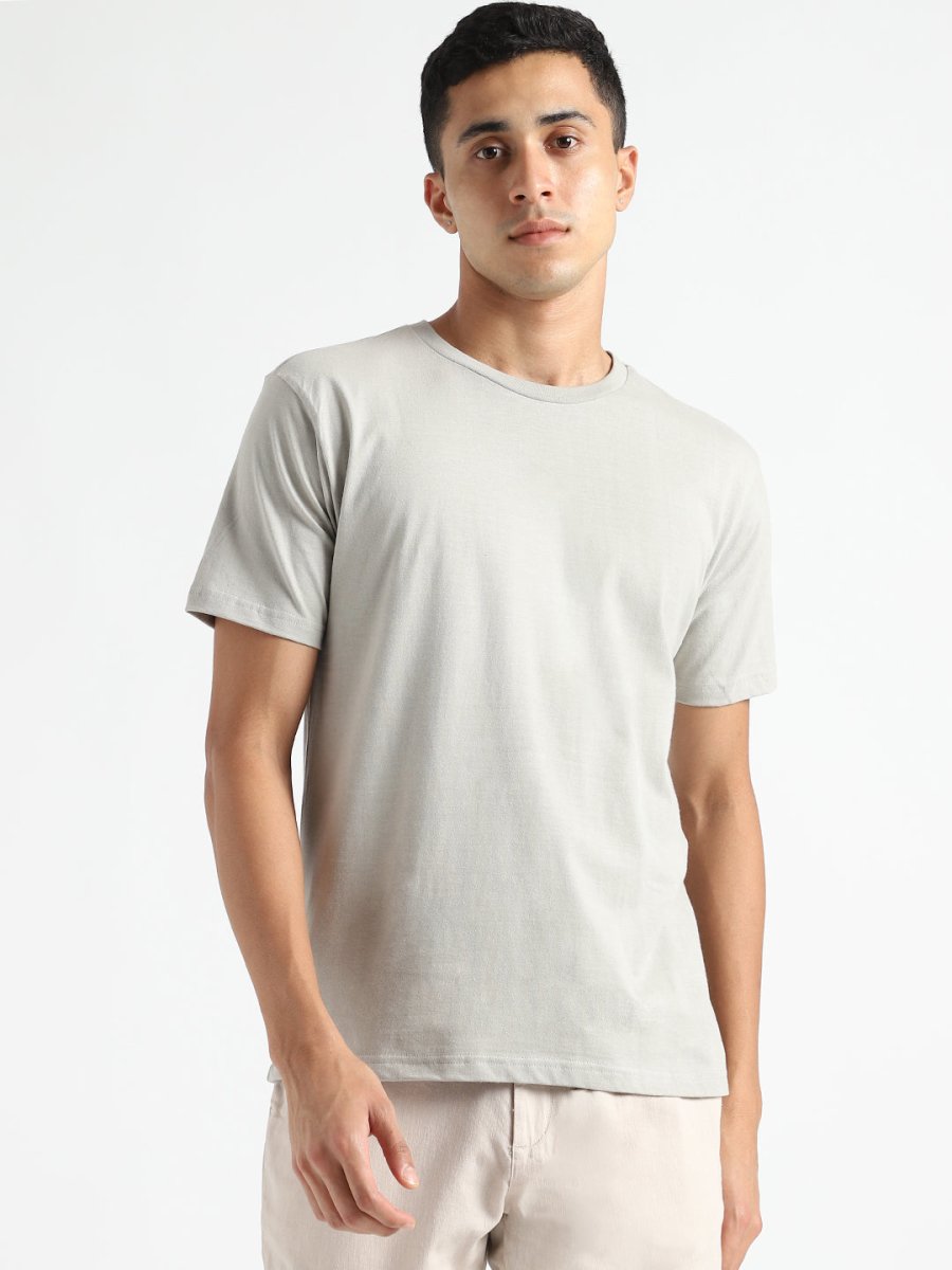 Slate Grey T-shirt - Organic Cotton & Naturally Dyed | Verified Sustainable by Brown Living™