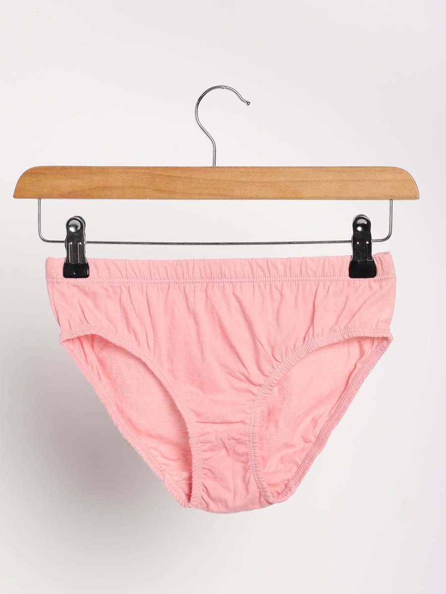 Rose Pink & Soil Brown Underwear Combo - Pack of 2 - Organic Cotton | Verified Sustainable by Brown Living™